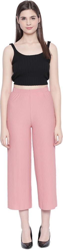 Honey By Pantaloons Regular Fit Women Pink Trousers - Buy Honey By  Pantaloons Regular Fit Women Pink Trousers Online at Best Prices in India
