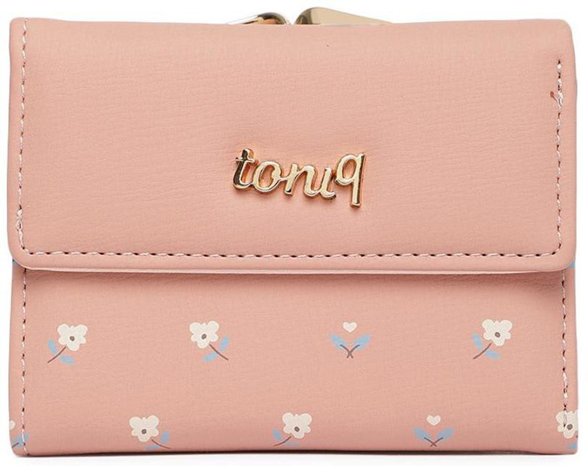 toniQ Women Pink Artificial Leather Wallet Pink Price in India Flipkart