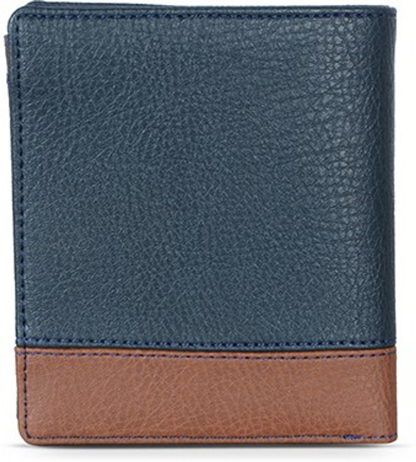 Baggit Men Blue Artificial Leather Wallet Blue Price in India Flipkart