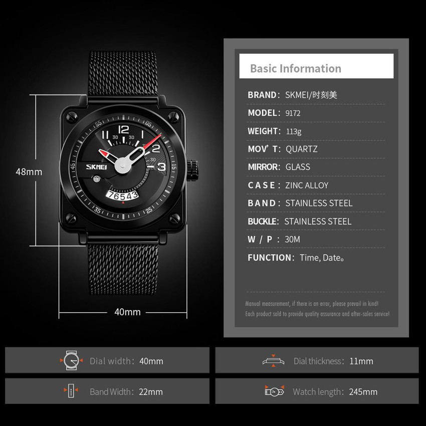 SKMEI Analog Watch For Men Buy SKMEI Analog Watch For Men 9172 black analog watch for boys and men Online at Best Prices in India Flipkart