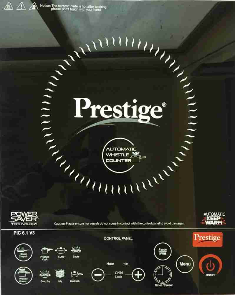 Prestige pic 6.1 v3 induction hot sale cooktop