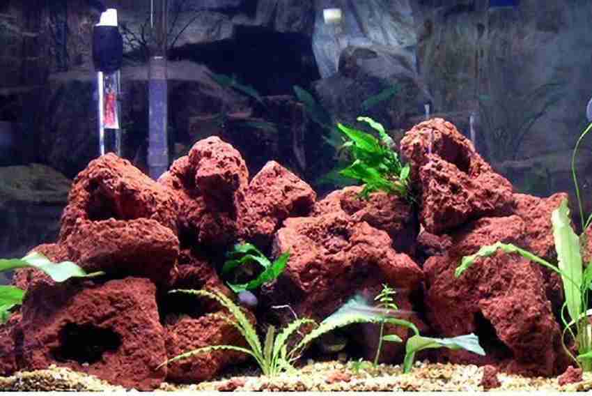 Lava rock aquarium decorations deals