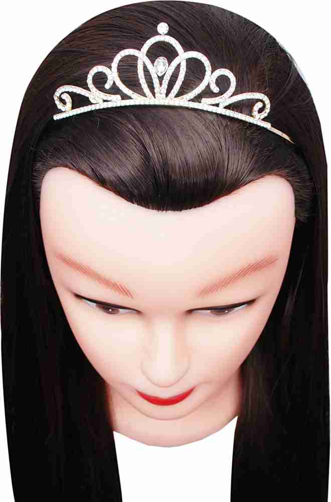 Buy Vogue Hair Accessories Tiara Headband, Silver Online at Best Prices in  India - JioMart.