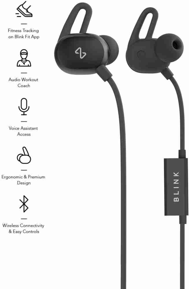 Blink Play Fitness Earphones Bluetooth Headset Price in India