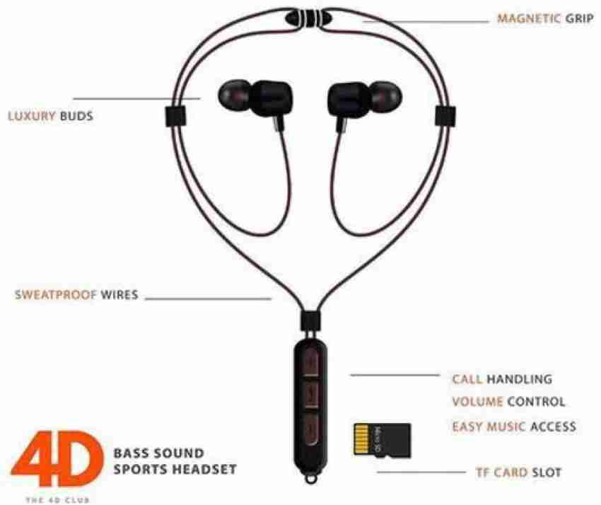 Bluetooth earphone with memory card slot online