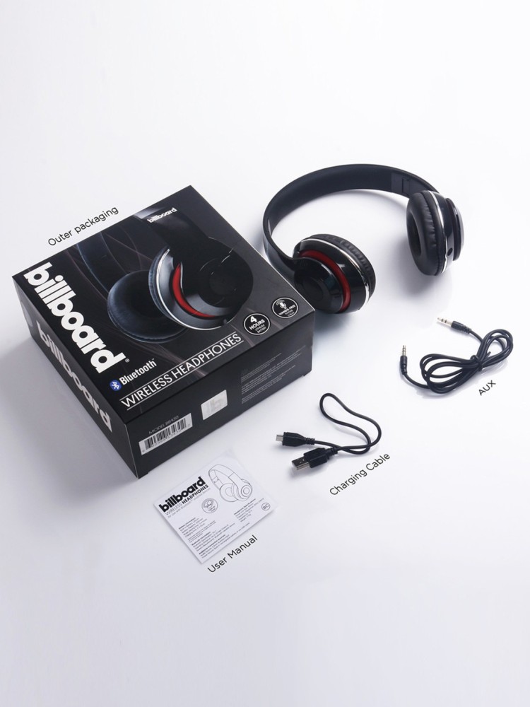 Billboard Unisex Wireless Headphones Bluetooth Headset Price in