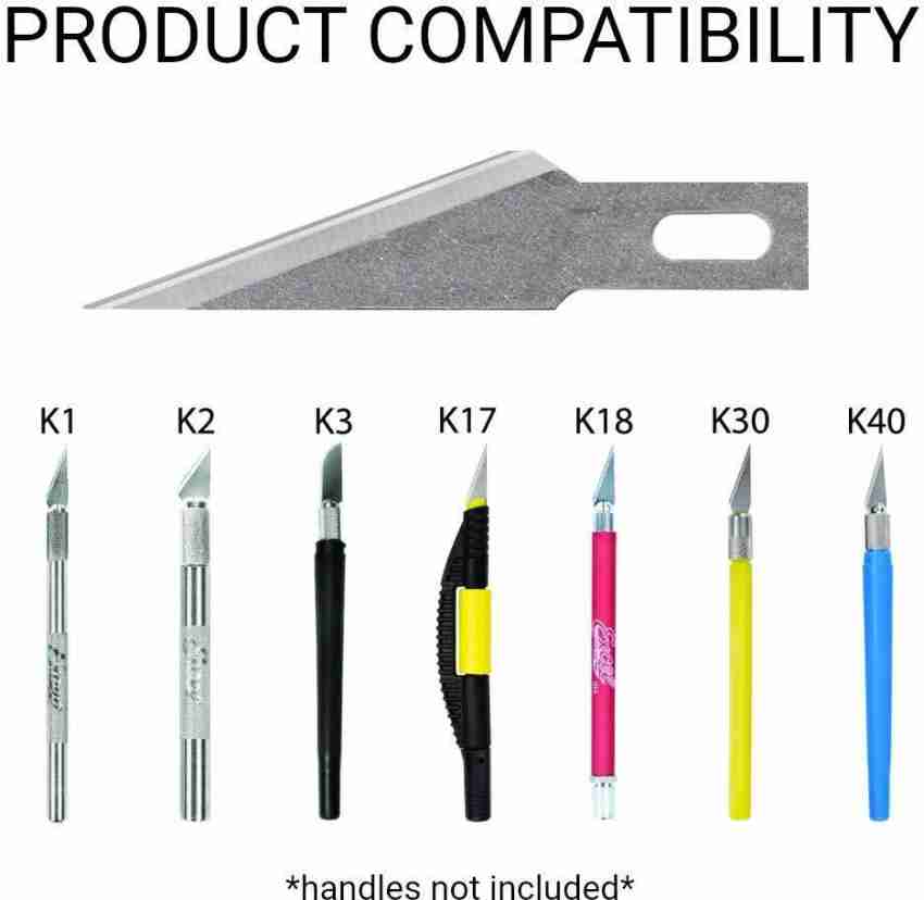 Deli Scalpel Blades Metal Precision knife Cutter Engraving Craft