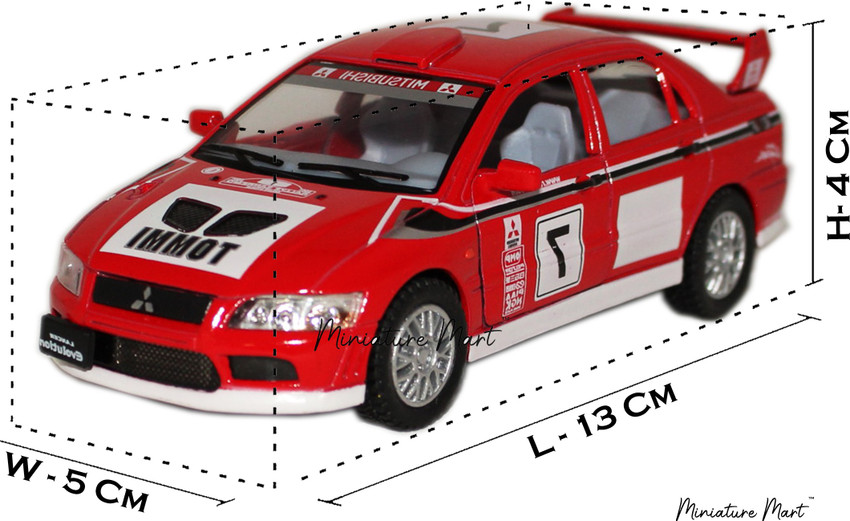 Mitsubishi lancer sale toy car