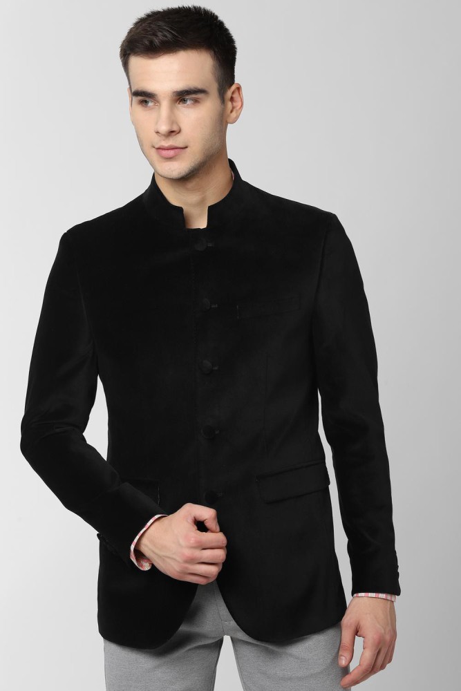 Peter england black on sale blazer