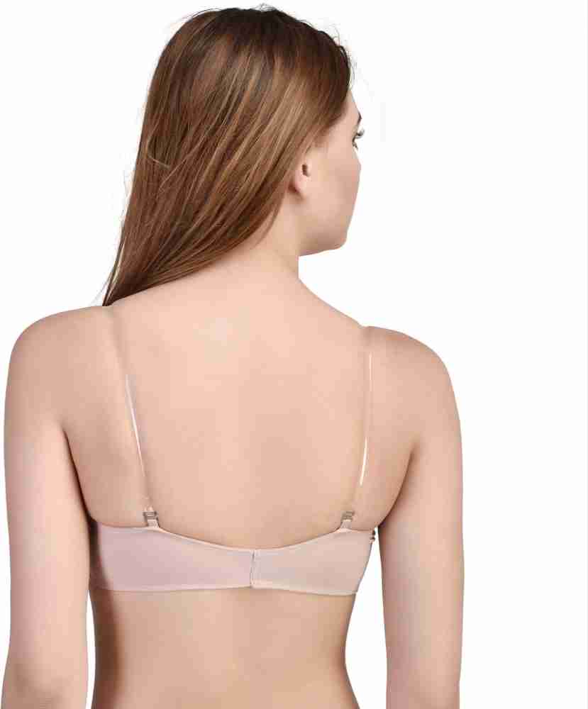 Buy online Solid Transparent Straps Camisole from lingerie for Women by  Madam for ₹222 at 75% off