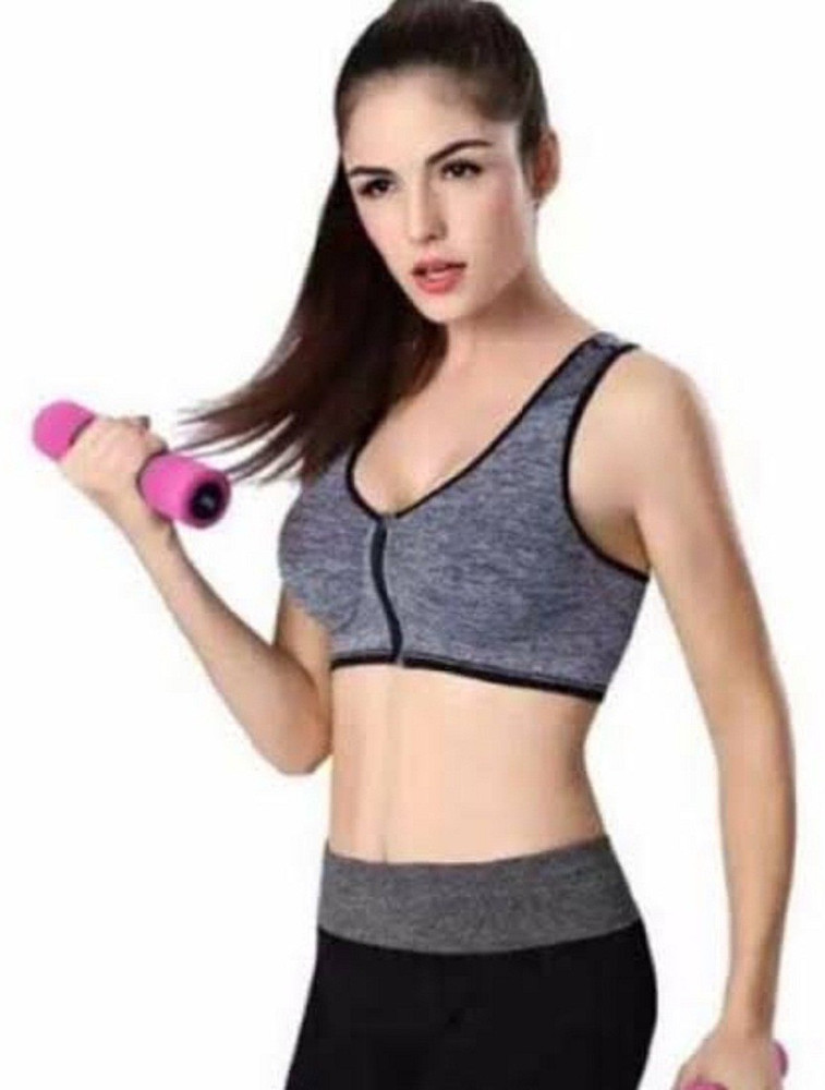 3SIX5 Front Open Zip Bra Sports Bra for Women Fitness multicolored Women Sports Lightly Padded Bra Buy 3SIX5 Front Open Zip Bra Sports Bra for Women Fitness multicolored Women Sports Lightly Padded Br...