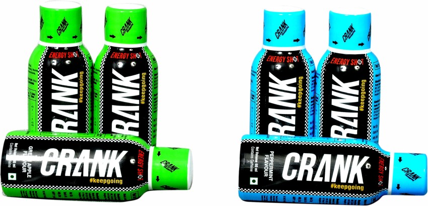 Crank Green Apple (Pack Of 12 Energy Shots), Packaging Type: Bottle at Rs  360/piece in Bengaluru