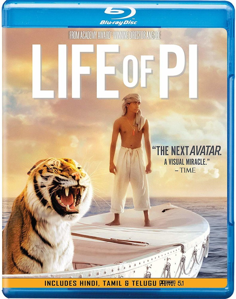 Life Of PI Blu Ray DVD Price in India Buy Life Of PI Blu