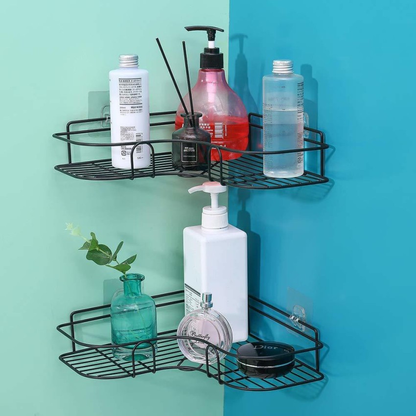 Corner Shower Caddy,4-Pack Adhesive Shower Organizer with Soap
