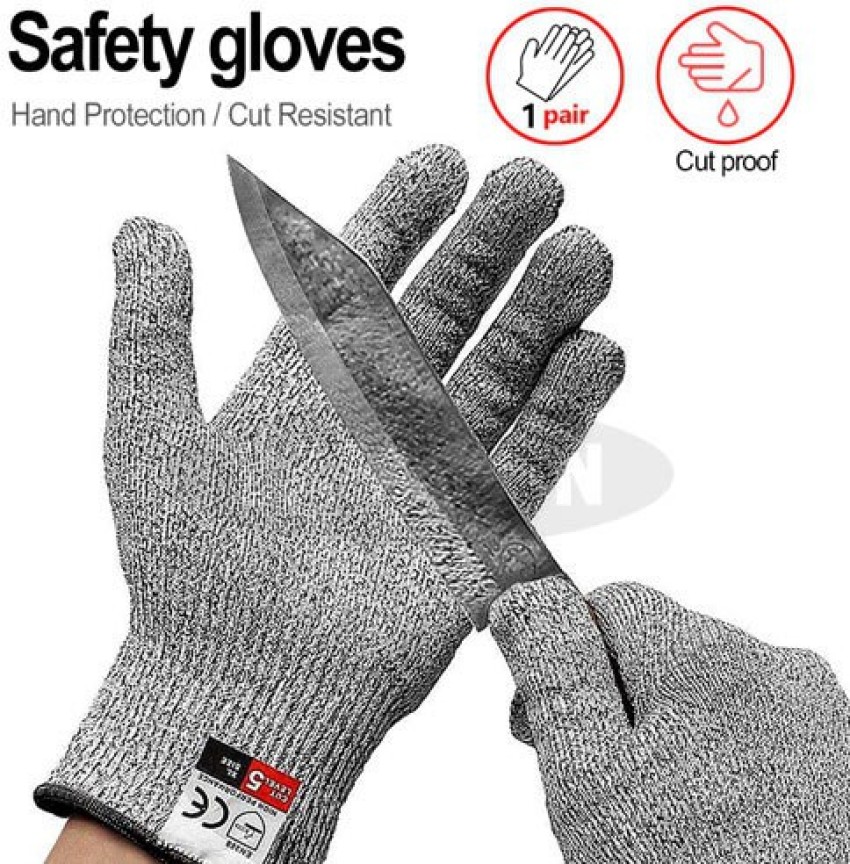 Cut Resistant Safety Gloves Level 5 Protection for Kitchen Cut Meat Cooking