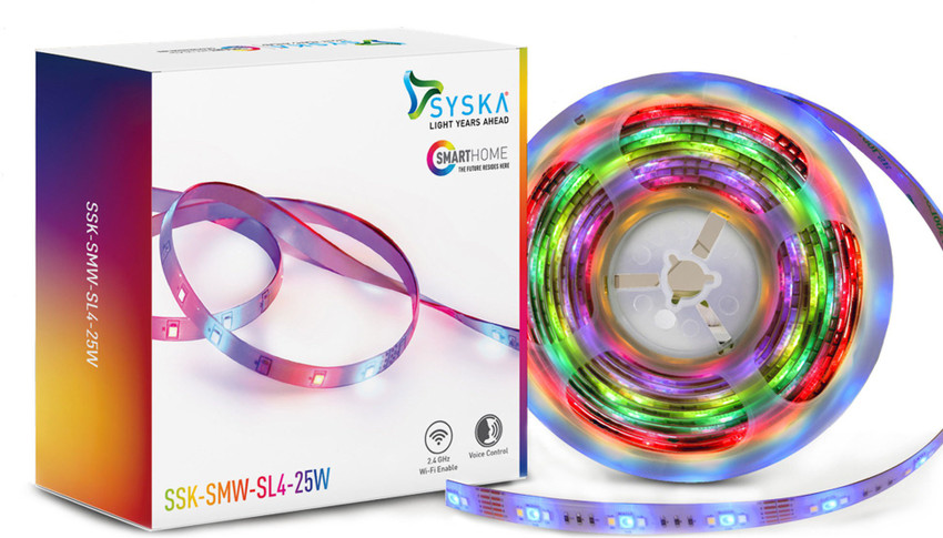 Syska strip light price hot sale