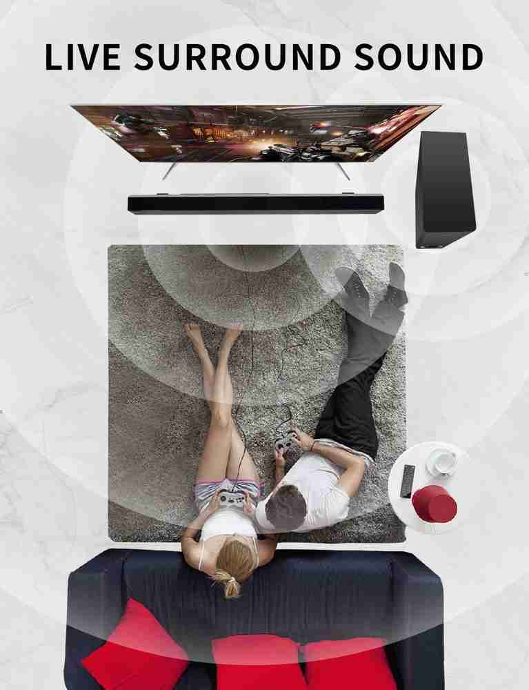 Buy Zoook Rocker Studio One 130 watts 130 W Bluetooth Soundbar