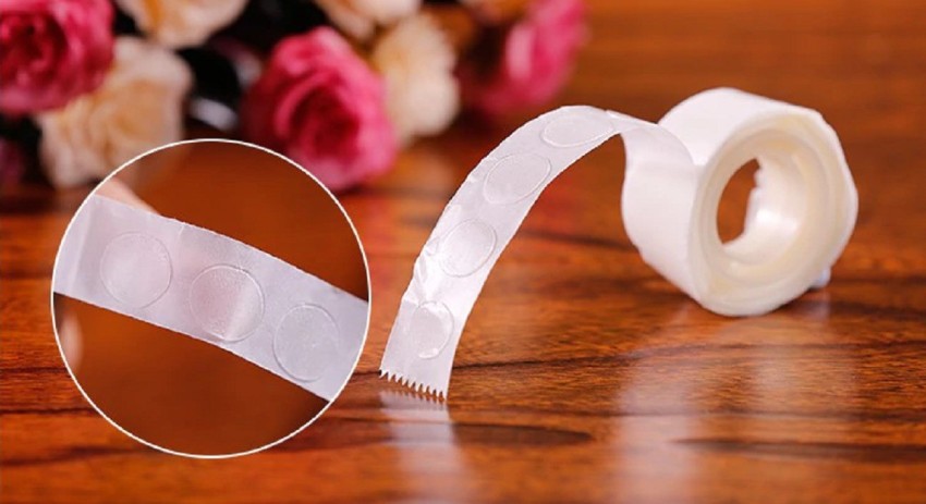 400pcs Point Dots Balloon Glue Removable Adhesive Point Tape, 4 Rolls  Double Sided Dots Stickers For Craft Wedding Decoration
