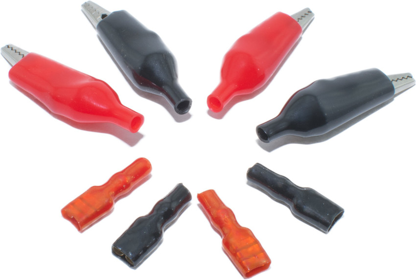 Battery terminal alligator clips hotsell
