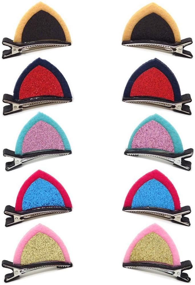Cat ear hair clips clearance