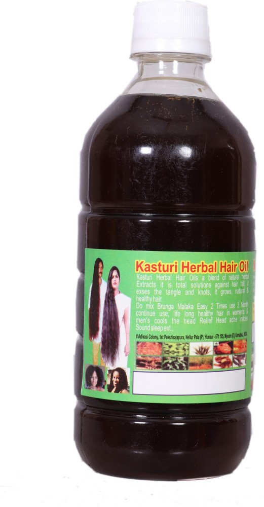 adivasi neelambari Kasturi Herbal Hair Oil 50 ml for Women and Men for Hair  Long  Dandruff