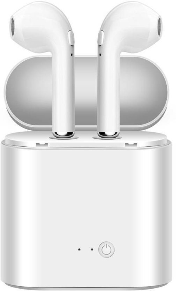 shopyholik New Twin i7TWS With Charging Box Bluetooth Headset