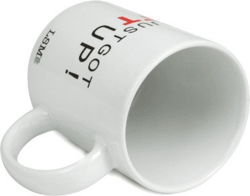 Suits You Just Got Litt Up! White Mug