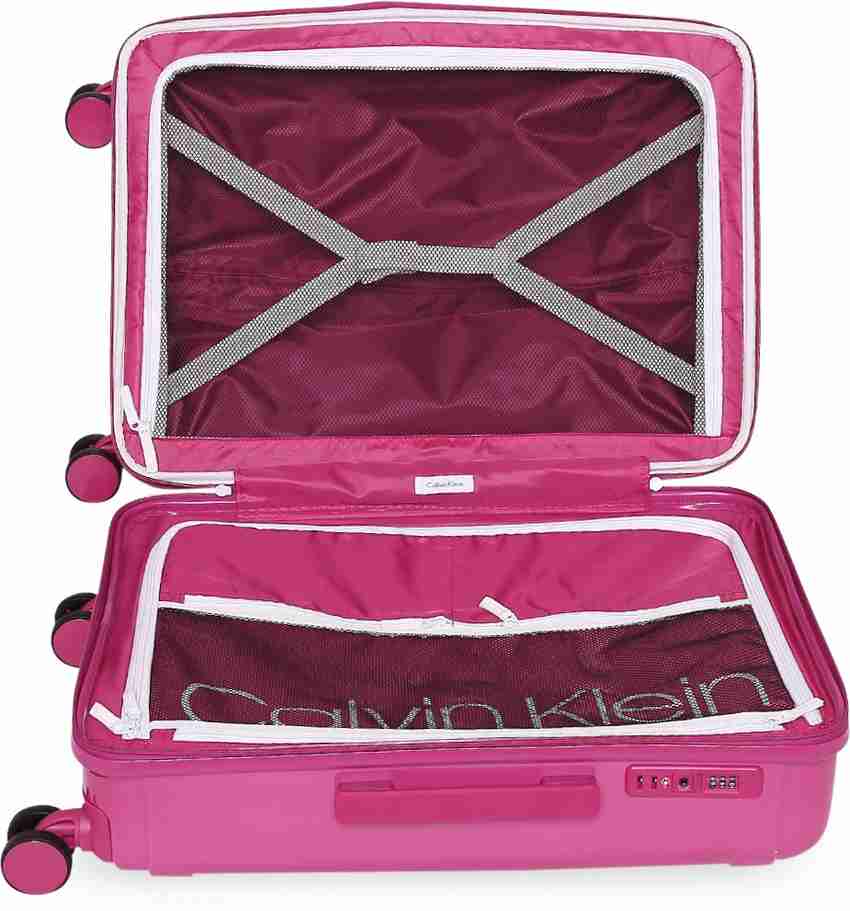 Calvin klein suitcase purple on sale