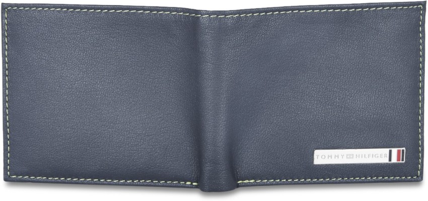 blue tommy hilfiger wallet