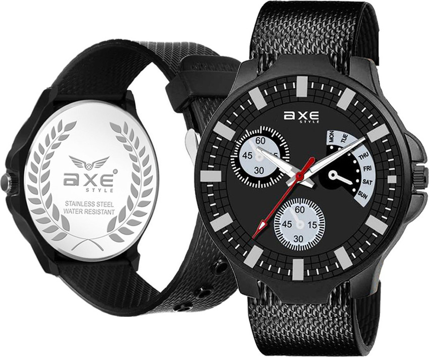 AXE Style X 1205 Black Silicon Strap Wrist Watch For Mens Boys Branded Brand Hands Analog Watch Analog Watch For Boys Buy AXE Style X 1205 Black Silicon Strap Wrist Watch For