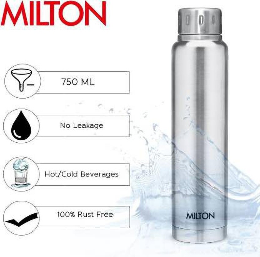 Buy Milton Water Flask - Insulated Thermosteel, Silver, Elfin