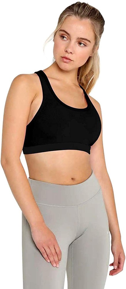 COMFORT LAYER Women Sports Non Padded Bra - Buy COMFORT LAYER Women Sports  Non Padded Bra Online at Best Prices in India
