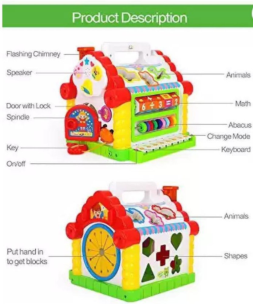 Hola activity house shape sorter deals