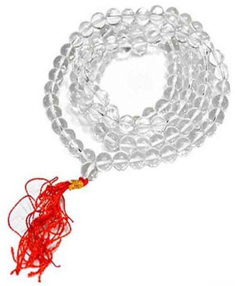 bhaune acessories Gems Jewels Sphatik Jaap Mala for Pooja 108 1