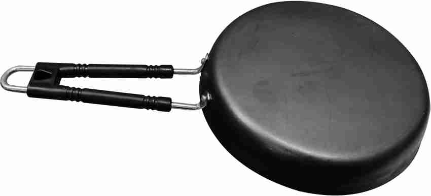 9.50 to 10 INCH INDIAN PURE IRON LOHA KADHAI DEEP FRYING PAN KADHAI FOR  FRYING, COOKING 