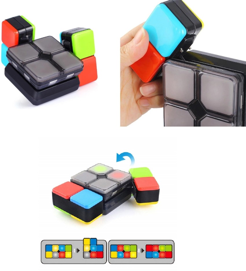 Smart Cube 3x3x3,Fast Magic Smooth Carbon Fiber Cubes,Puzzle Toys Enhanced  Versi