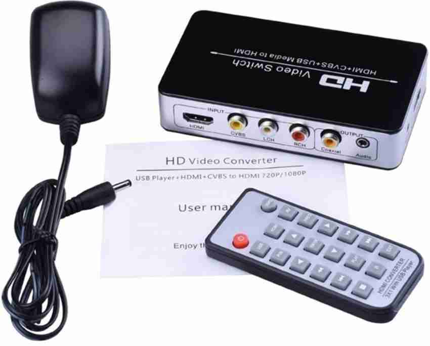 Vinayakart HDMI AV USB TO HDMI mini converter AV TO HDMI USB TO hd