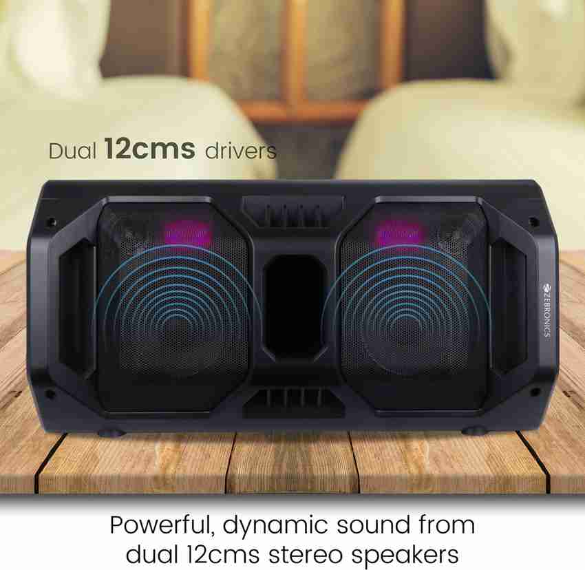 Zebronics party boom best sale sound