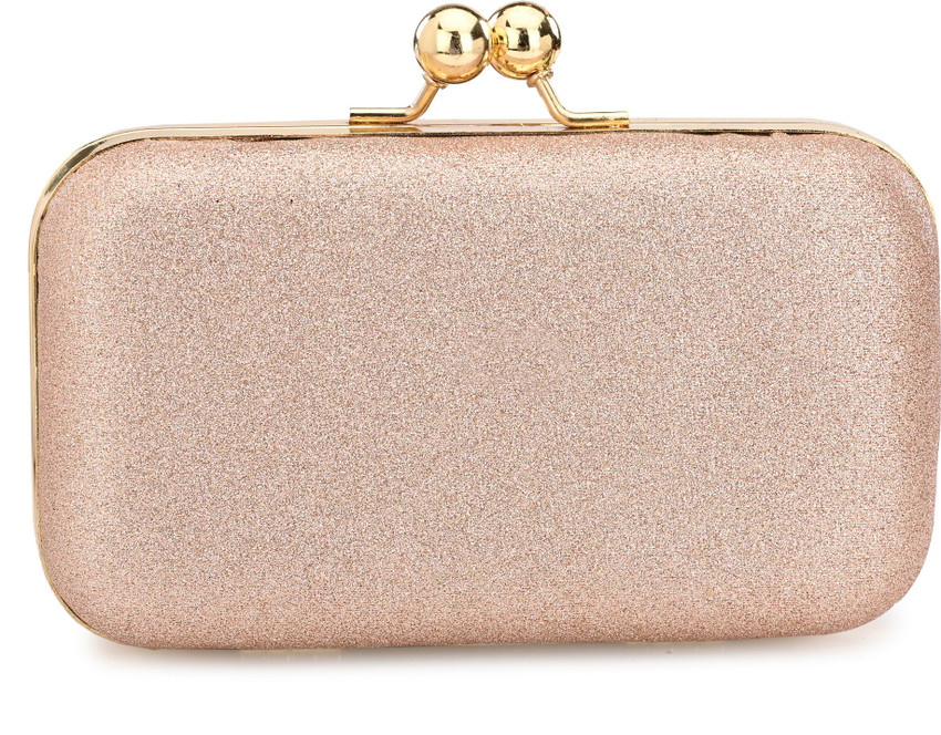 Peach clutch purse deals