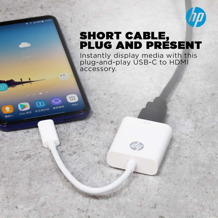 Hp hdmi best sale usb c