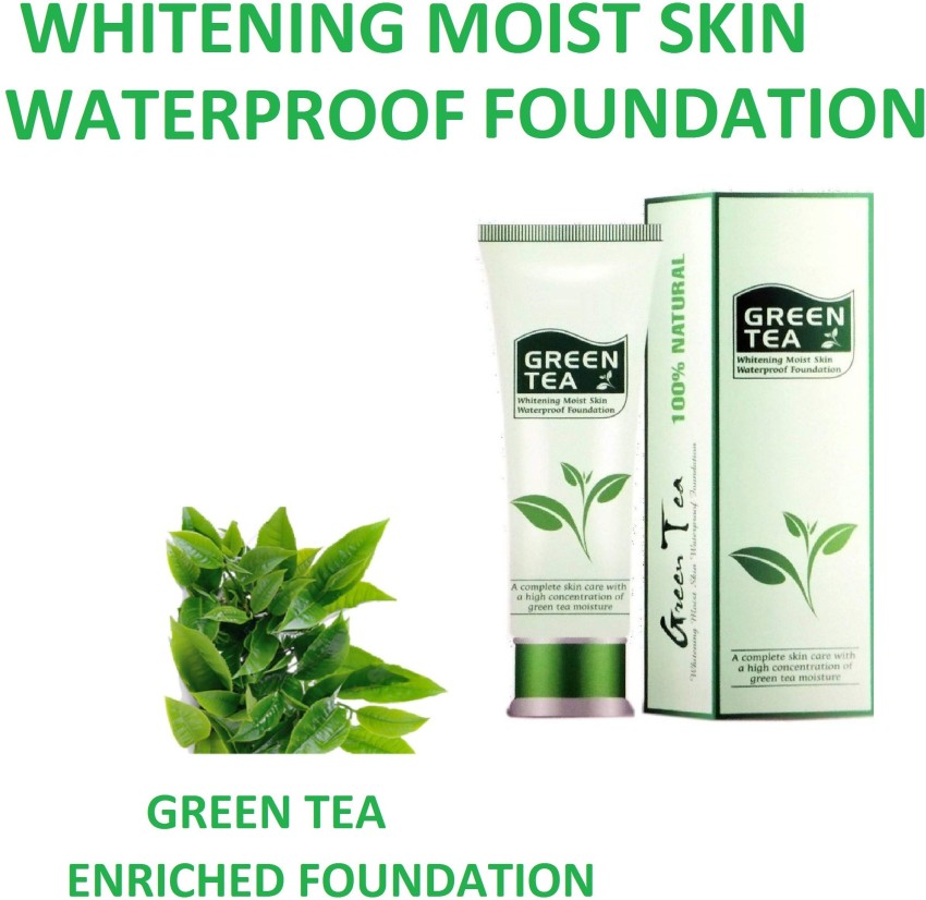 ADJD Whitening Skin Moist Waterproof Green Tea Extract Matte