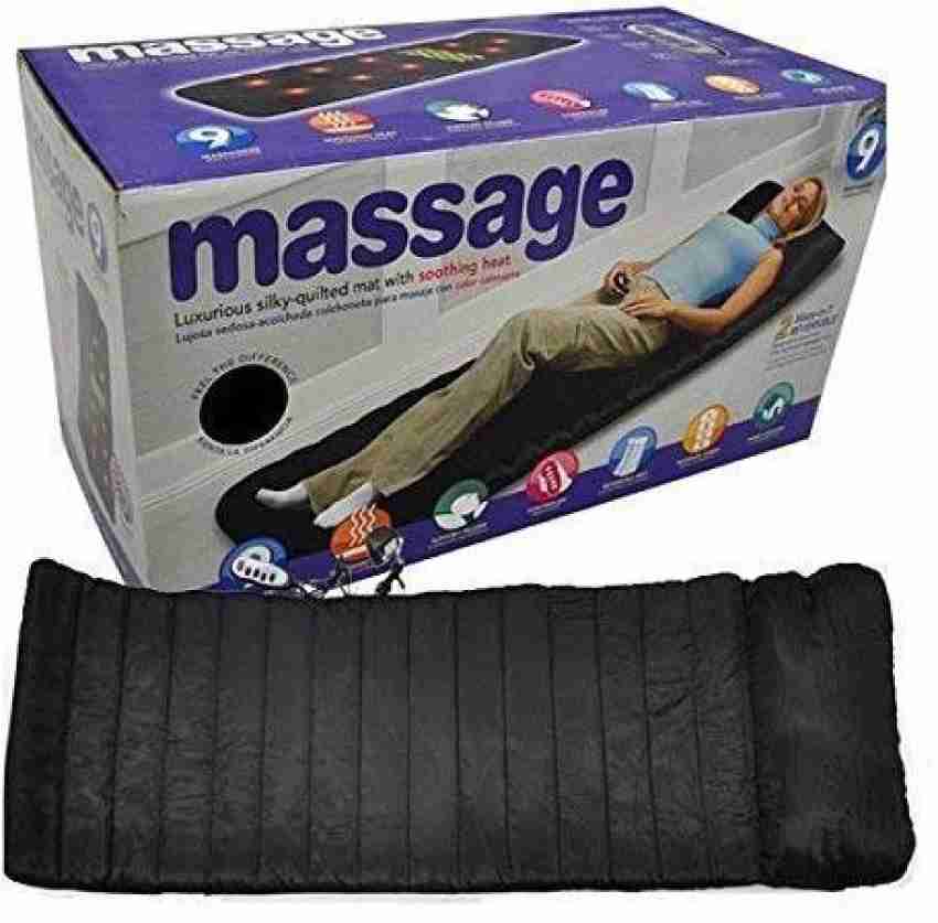 Massage Mat Back Heating Pad Full Body Massager 9 Vibrating Motors Gua Sha