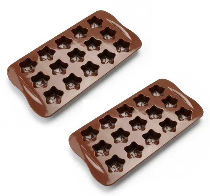 MOREL SILICON CHOCOLATE MOLDS, CANDY MAKING SILICONE MOLDS, MINI BAKING  MOLDS, NON STICK HARD GUMMY CANDY, BPA FREE CANDY MAKING MOLD PACK OF 5