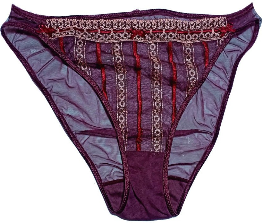 Beautiful Low Waist Thong Panties Pack, Snazzyway