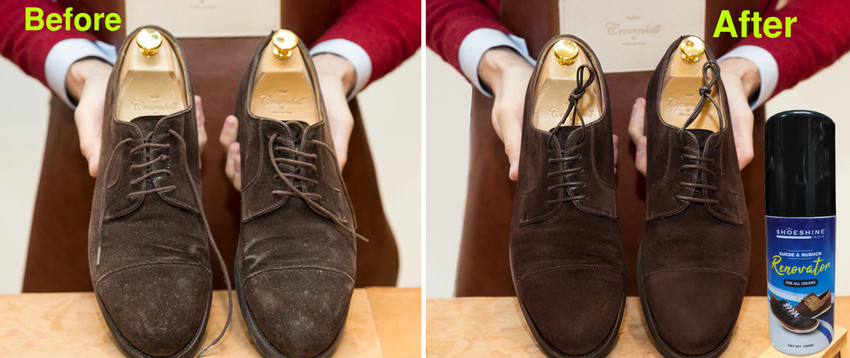 Suede sales shoe cream