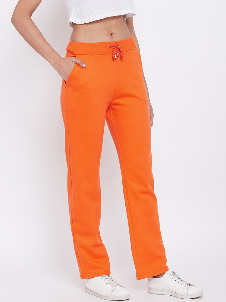 Orange sweatpants 2025 women