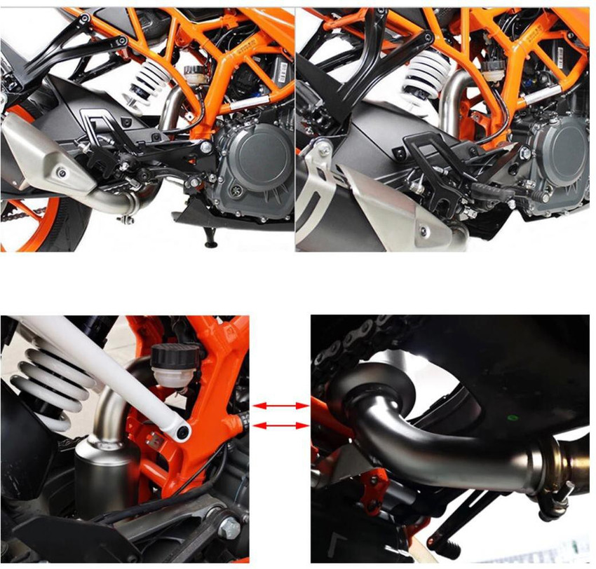 Ktm rc 390 stock cheap exhaust price