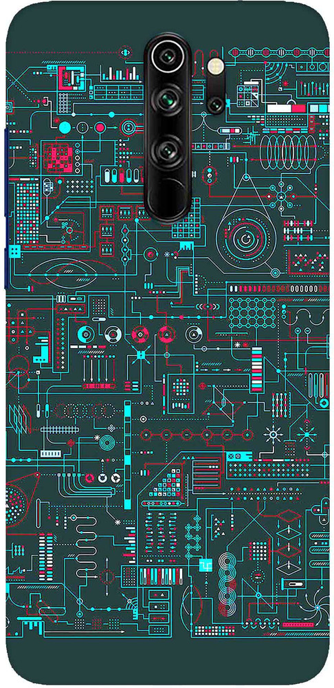 FULLYIDEA Back Cover for XIAOMI REDMI NOTE 8 PRO XIAOMI REDMI 2015105 MOTHERBOARD BATTERY TECHNICAL NEW CONCEPT GRAPHIC FULLYIDEA Flipkart
