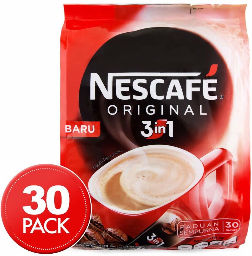 Nescafe 3in1 Original Aromatic & Balanced Instant Coffee 25 Sticks
