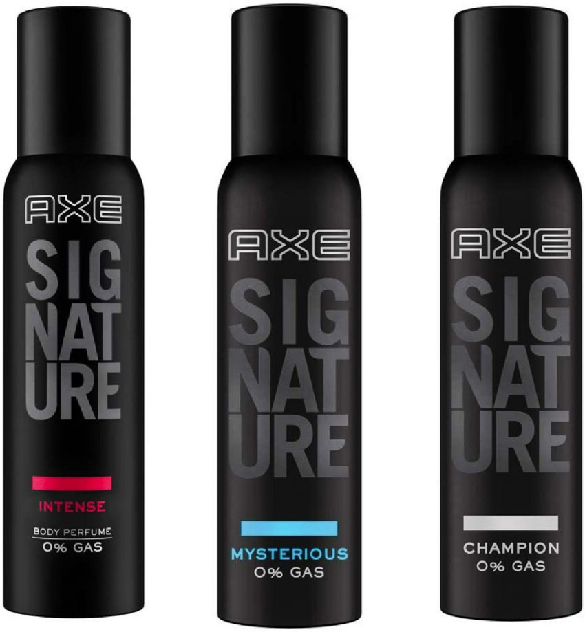 Axe signature shop intense body perfume